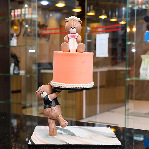 Pull Up The Bear Cake