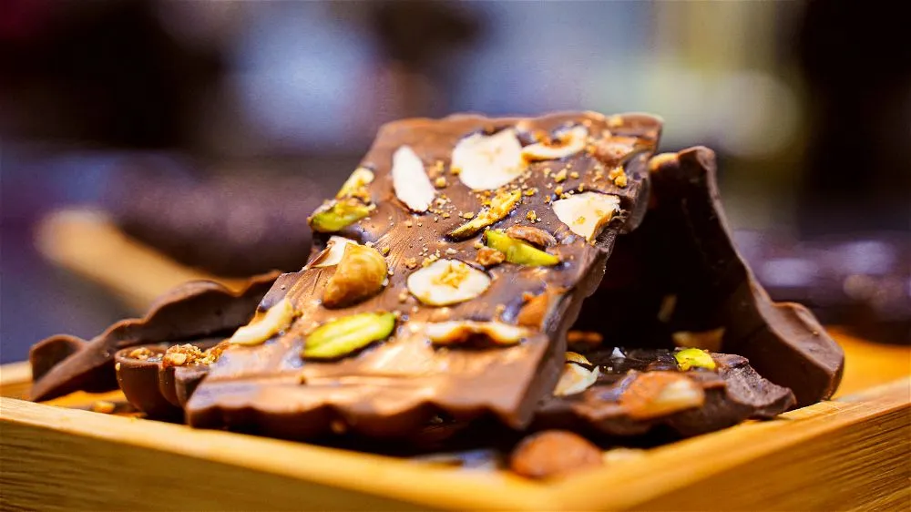 Dark Chocolate Nutty Bark