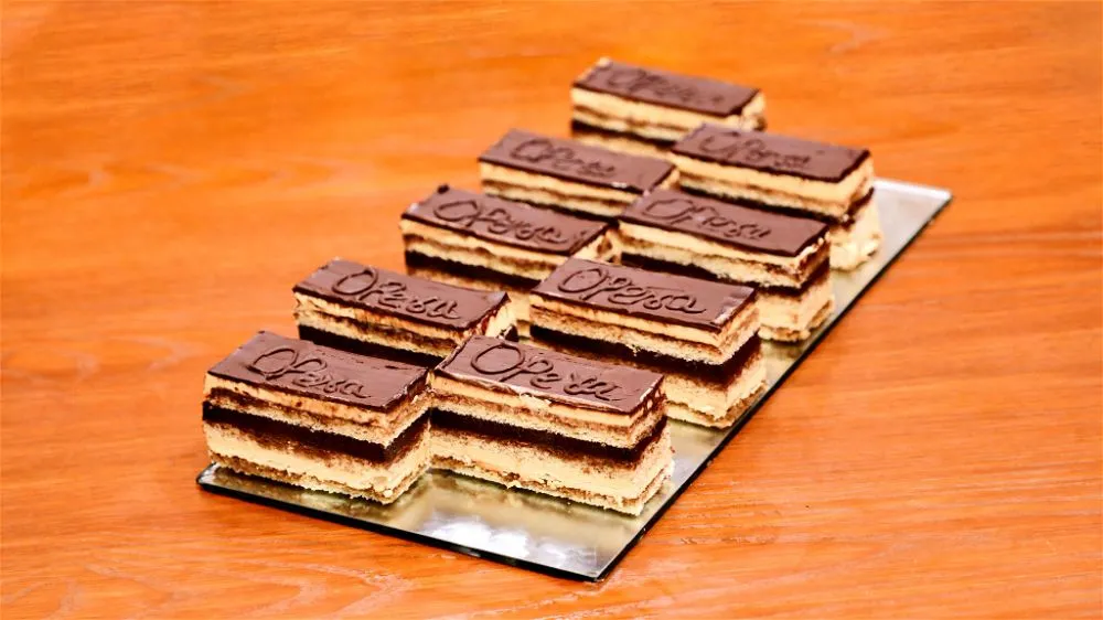 Opera Cake Per Slice